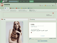 Tablet Screenshot of amatorka.deviantart.com