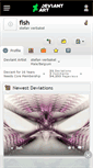 Mobile Screenshot of fish.deviantart.com