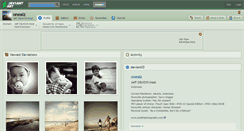 Desktop Screenshot of onealz.deviantart.com