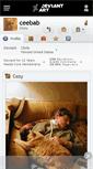 Mobile Screenshot of ceebab.deviantart.com