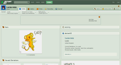 Desktop Screenshot of lucas-ness.deviantart.com