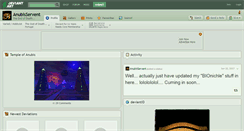 Desktop Screenshot of anubisservent.deviantart.com