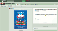 Desktop Screenshot of editionsofmydreams.deviantart.com