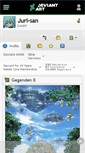 Mobile Screenshot of juri-san.deviantart.com