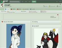 Tablet Screenshot of enna-girl.deviantart.com