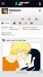 Mobile Screenshot of elfetta93.deviantart.com