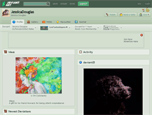 Tablet Screenshot of jessicadouglas.deviantart.com