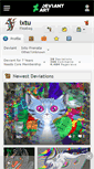 Mobile Screenshot of ixtu.deviantart.com