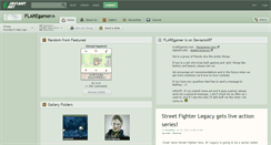 Desktop Screenshot of flaregamer.deviantart.com