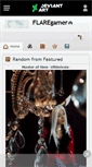 Mobile Screenshot of flaregamer.deviantart.com