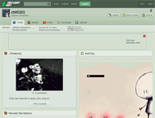 Tablet Screenshot of chilli202.deviantart.com