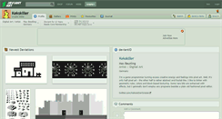 Desktop Screenshot of kekskiller.deviantart.com