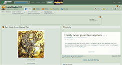 Desktop Screenshot of loneshadow911.deviantart.com
