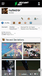 Mobile Screenshot of nulled-br.deviantart.com