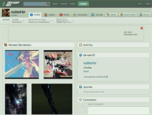 Tablet Screenshot of nulled-br.deviantart.com