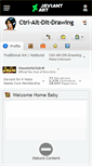 Mobile Screenshot of ctrl-alt-dlt-drawing.deviantart.com