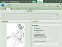 Tablet Screenshot of moosticks.deviantart.com