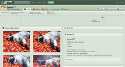 Desktop Screenshot of eyvind77.deviantart.com