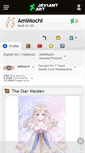 Mobile Screenshot of amimochi.deviantart.com