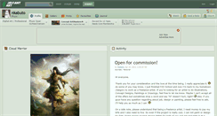 Desktop Screenshot of nkabuto.deviantart.com