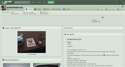 Desktop Screenshot of brokenheart-ace.deviantart.com