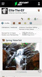 Mobile Screenshot of ellia-the-elf.deviantart.com