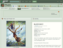 Tablet Screenshot of ffredxiii.deviantart.com