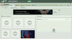 Desktop Screenshot of jannilove.deviantart.com