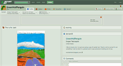 Desktop Screenshot of greenwolfpenguin.deviantart.com