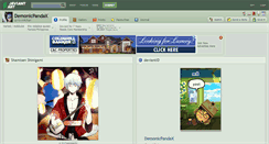 Desktop Screenshot of demonicpandax.deviantart.com
