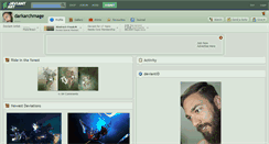 Desktop Screenshot of darkarchmage.deviantart.com