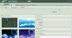 Desktop Screenshot of grubshaw.deviantart.com