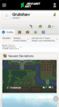 Mobile Screenshot of grubshaw.deviantart.com