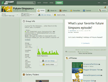 Tablet Screenshot of future-simpsons.deviantart.com