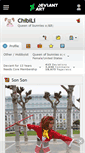 Mobile Screenshot of chibili.deviantart.com