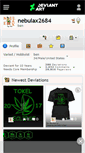 Mobile Screenshot of nebulax2684.deviantart.com