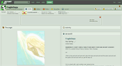 Desktop Screenshot of fragilesteps.deviantart.com