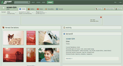 Desktop Screenshot of ocean-izm.deviantart.com