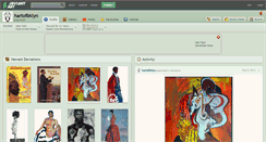 Desktop Screenshot of hartofbklyn.deviantart.com