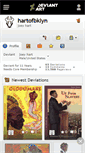 Mobile Screenshot of hartofbklyn.deviantart.com