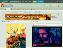 Tablet Screenshot of andrewkwan.deviantart.com
