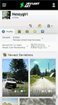 Mobile Screenshot of messygirl.deviantart.com