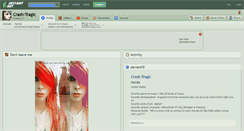 Desktop Screenshot of crash-tragic.deviantart.com