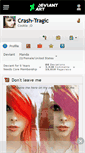 Mobile Screenshot of crash-tragic.deviantart.com