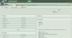 Desktop Screenshot of defoko.deviantart.com