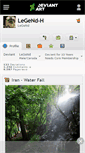 Mobile Screenshot of legend-h.deviantart.com