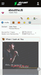 Mobile Screenshot of aboutthejb.deviantart.com