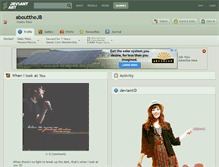 Tablet Screenshot of aboutthejb.deviantart.com