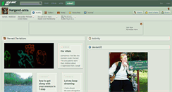 Desktop Screenshot of margaret-anna.deviantart.com