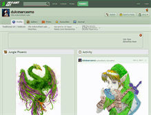 Tablet Screenshot of dulcesarcasmo.deviantart.com